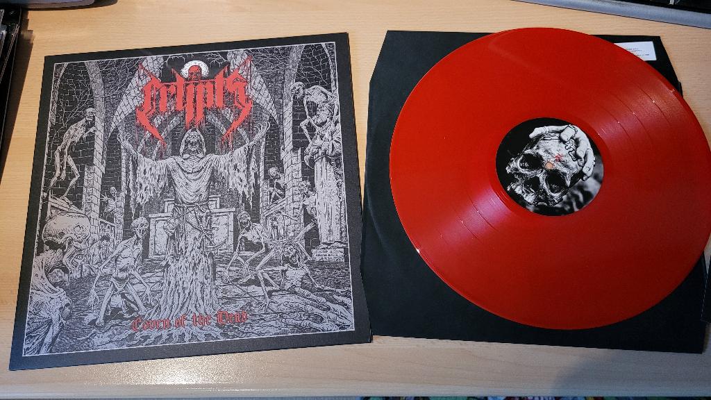 Crypts - Coven of the Dead (LP, Rood), Ophalen of Verzenden, Zo goed als nieuw