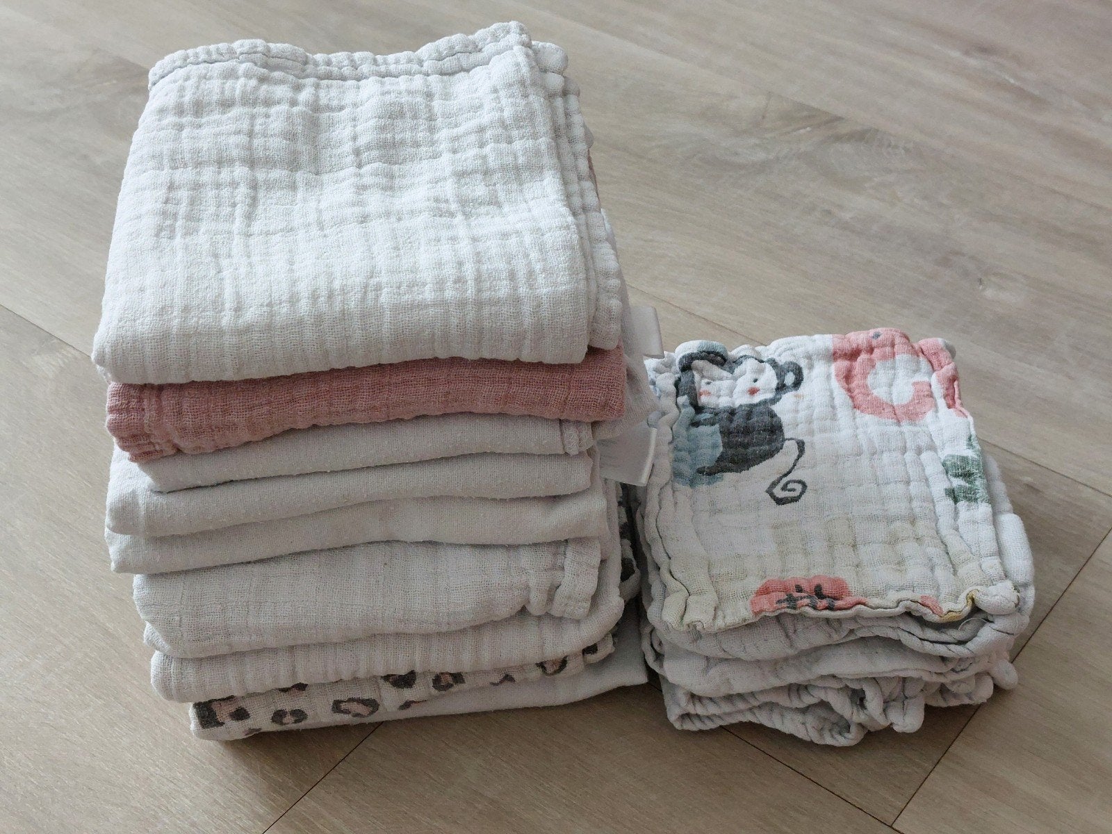Hydrofiele doeken - diverse kleuren en patronen, Kinderen en Baby's, Babykleding | Overige, Ophalen of Verzenden, Gebruikt, Onbekend