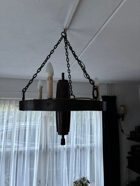 Ouden boeren lampen, Ophalen