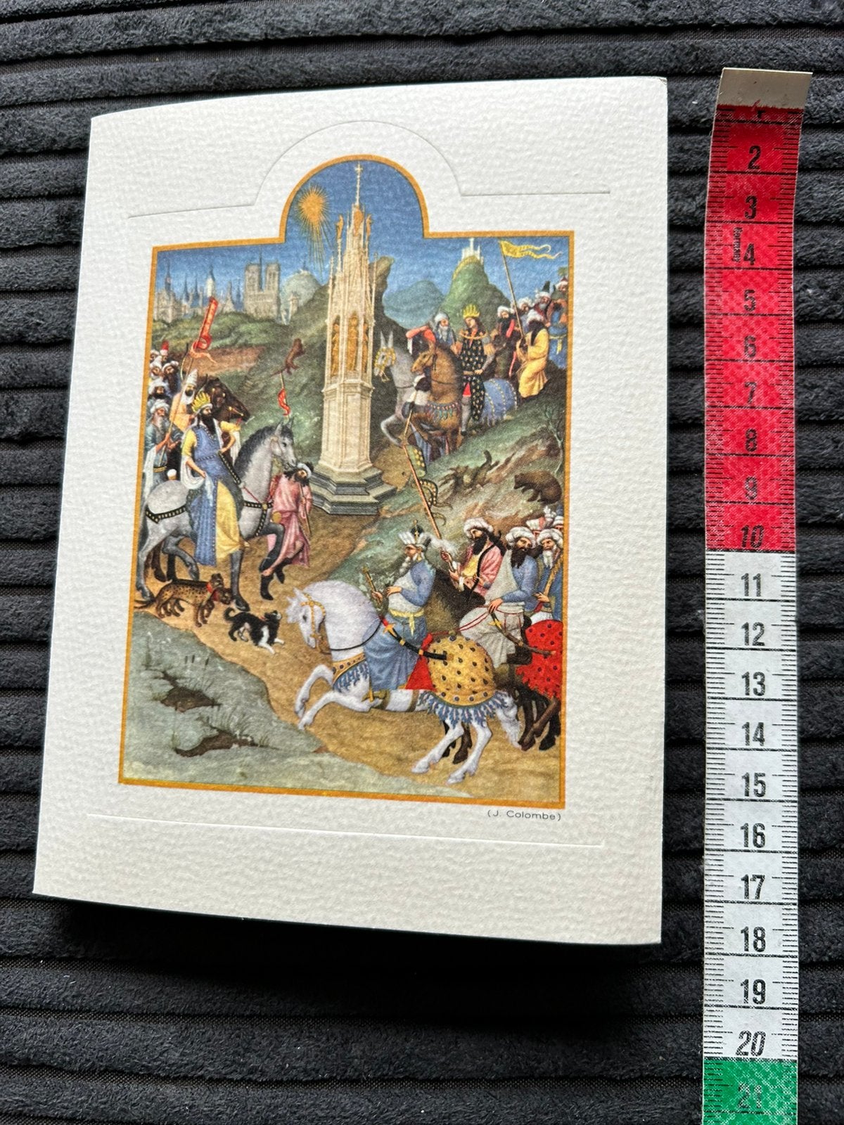 273. Kunst wenskaart J.Colombe, Ophalen of Verzenden, Zo goed als nieuw