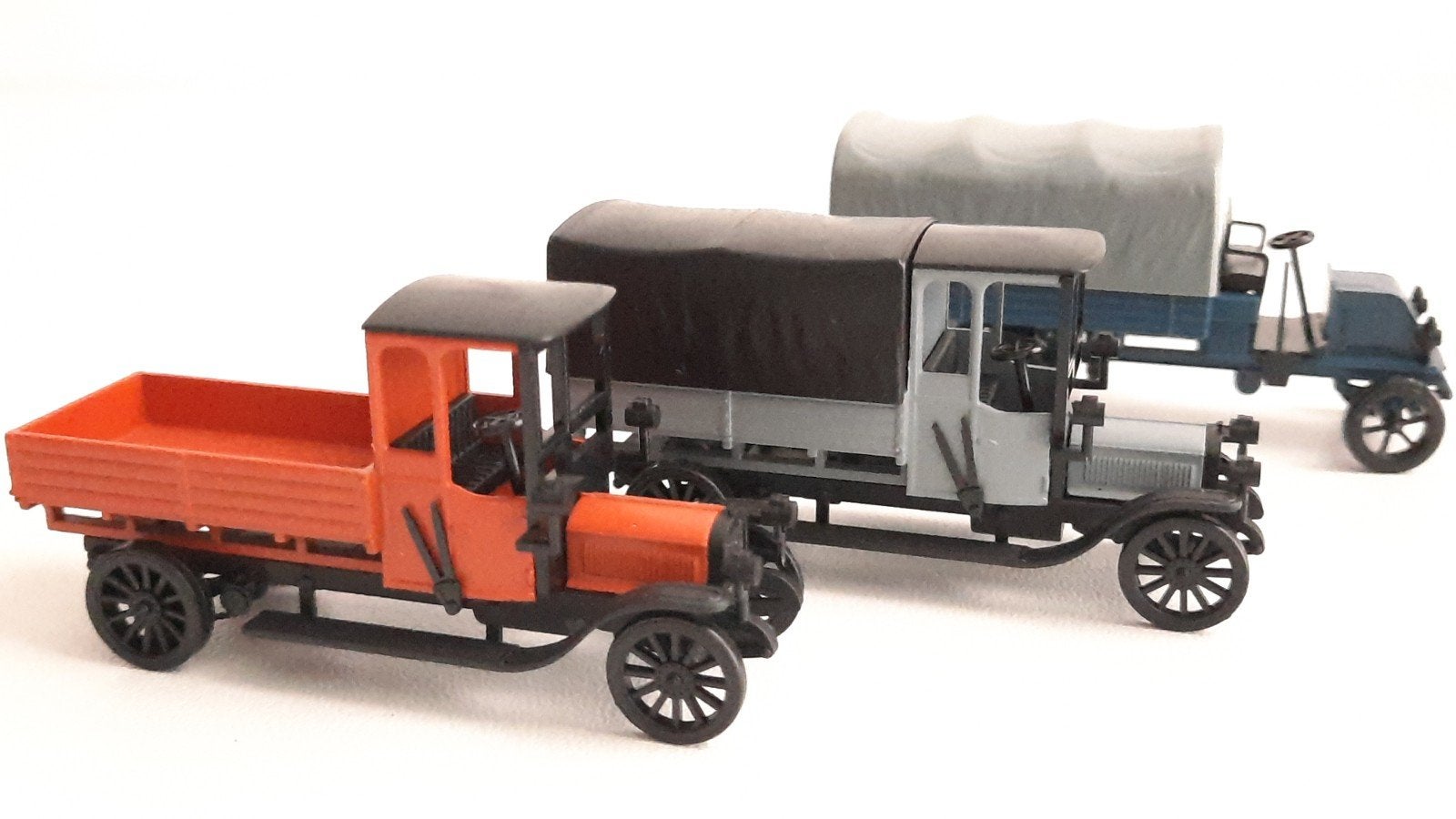 Märklin schaal HO 1899 vrachtwagens - 3 stuks modelspoor, Ophalen of Verzenden, Overige typen, Märklin