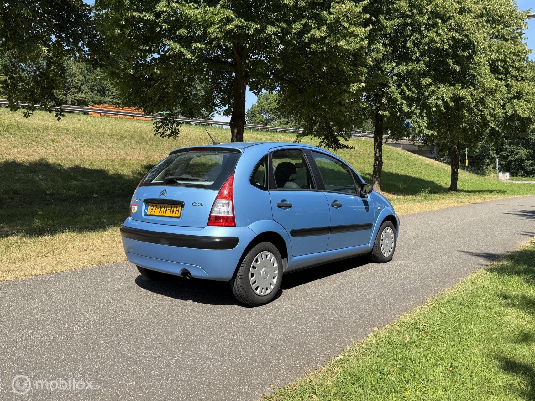 Citroen C3 1.4i Ligne Prestige*APK 02/27*AIRCO*ELEK. RAMEN, Voorwielaandrijving, Blauw, Origineel Nederlands, Bedrijf