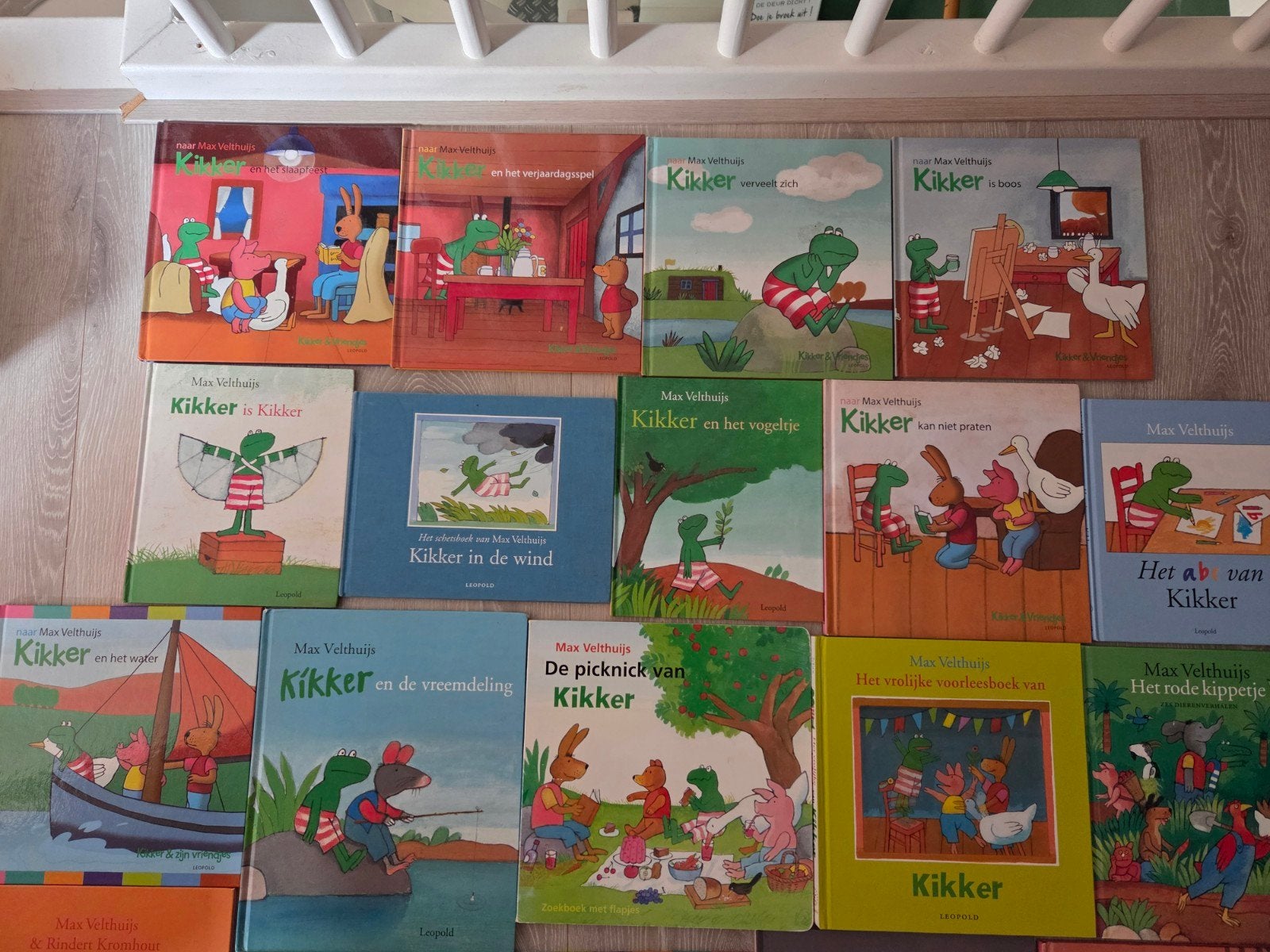 38x Eric Carle / Rupsje Nooitgenoeg + 30x Kikker Velthuis, Ophalen of Verzenden, Zo goed als nieuw, 3 tot 4 jaar