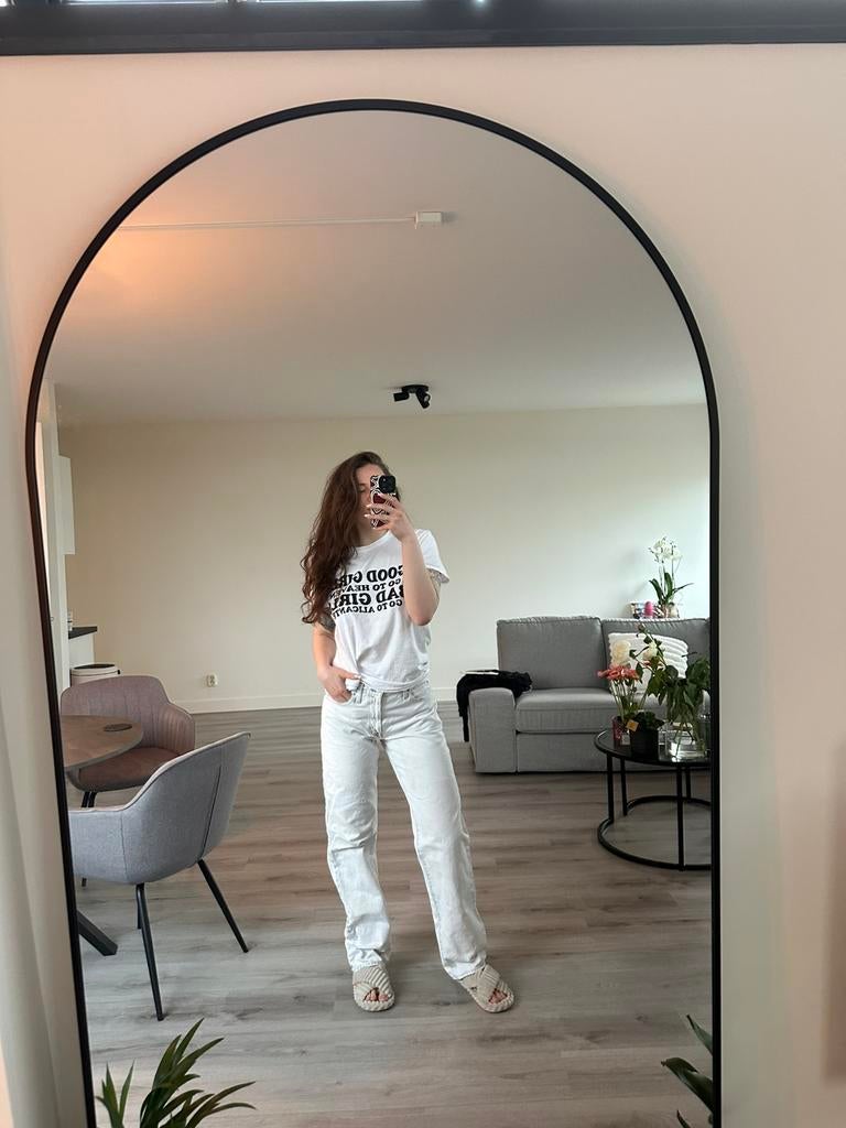 Levis 94 baggy jeans, Ophalen of Verzenden, Zo goed als nieuw, Wit, W27 (confectie 34) of kleiner