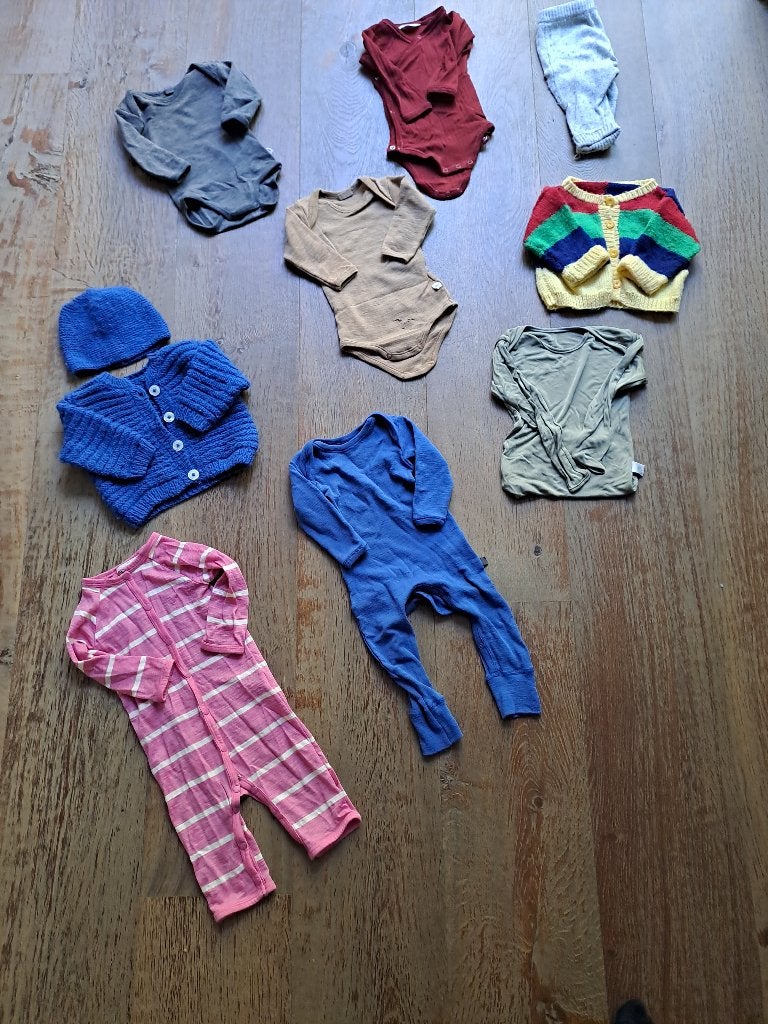 Dilling/ JOHA wollen pakjes en rompers maat 62-68, Kinderen en Baby's, Ophalen of Verzenden, Zo goed als nieuw, Jongetje of Meisje