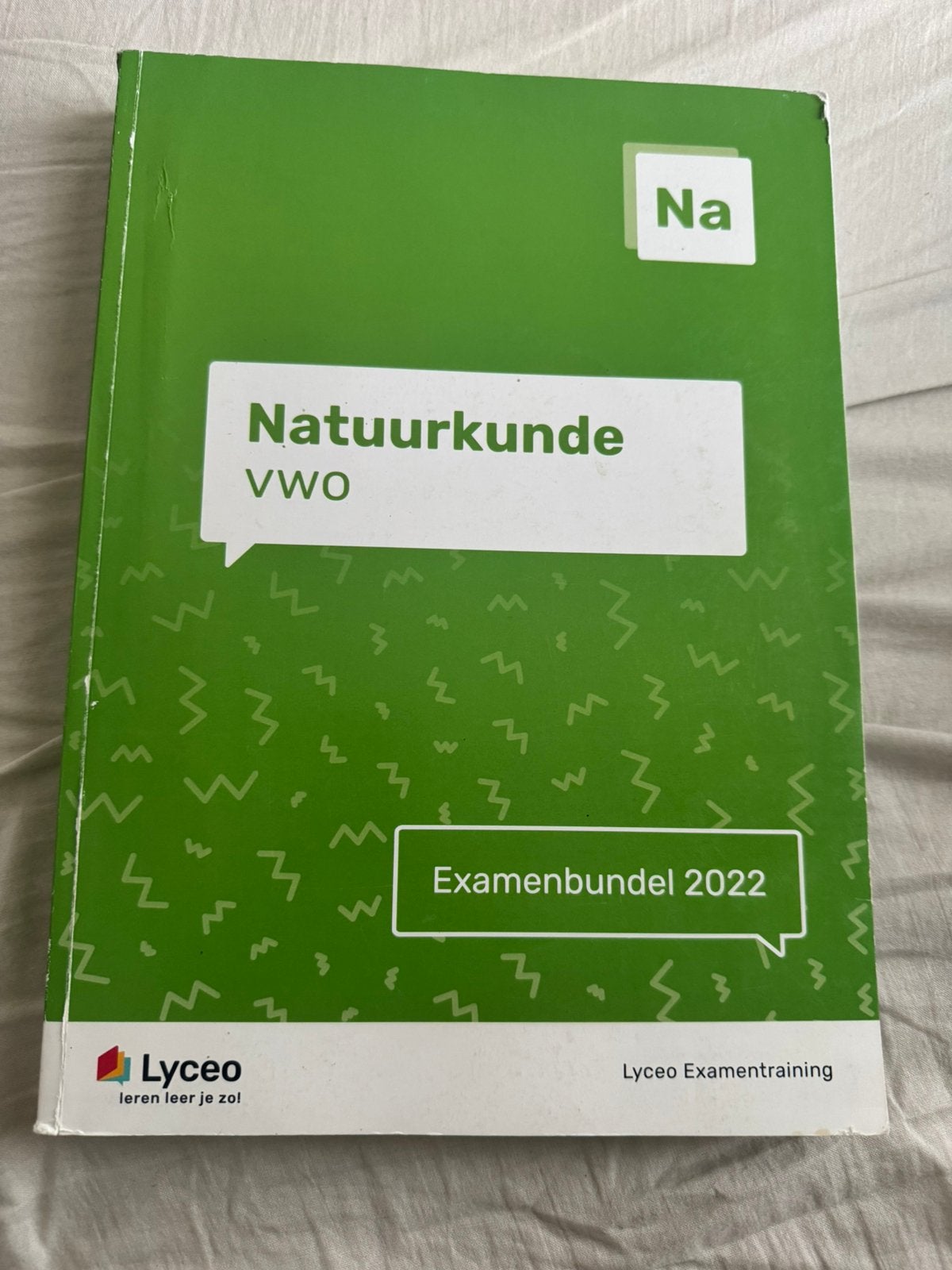 Examenbundel natuurkunde lyceo 2022/2023, Boeken, Schoolboeken, Ophalen of Verzenden, Zo goed als nieuw, VWO, Natuurkunde