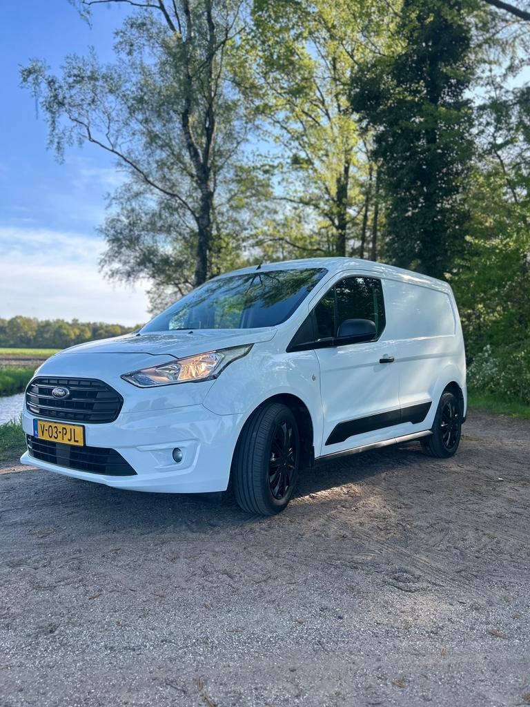 Ford Transit Connect Ecoboost 100pk prijs incl btw/bmp marge, Auto's, Bestelauto's, Euro 6, Bluetooth, Wit, 1468 kg