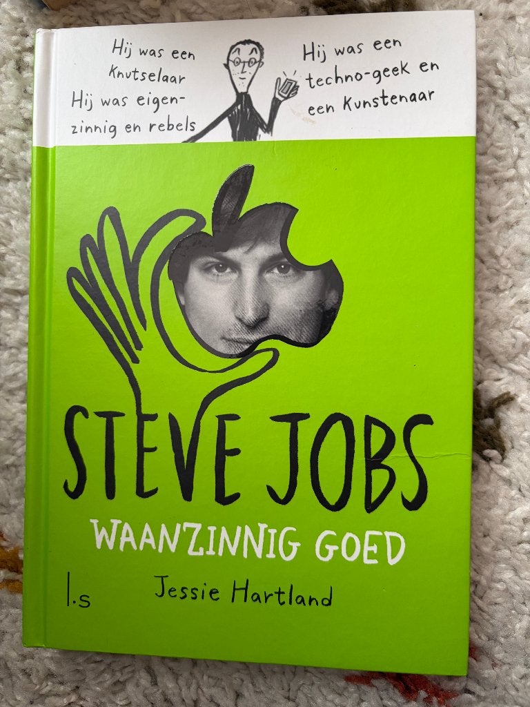 Jessie Hartland - Steve Jobs, Waanzinnig Goed Graphic Novel, Eén stripboek, Ophalen of Verzenden, Gelezen