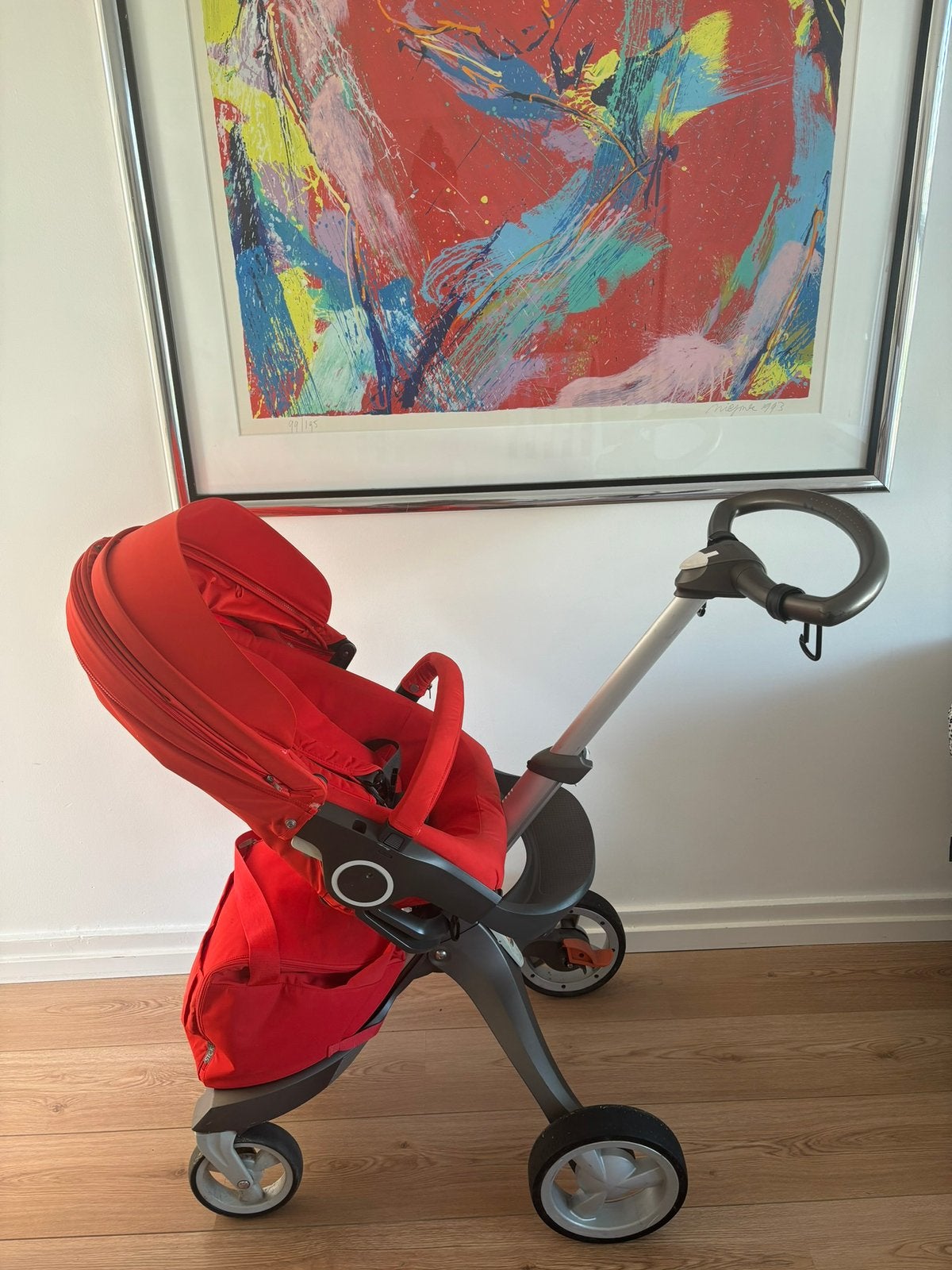 Stokke kinderwagen compleet, Ophalen, Gebruikt