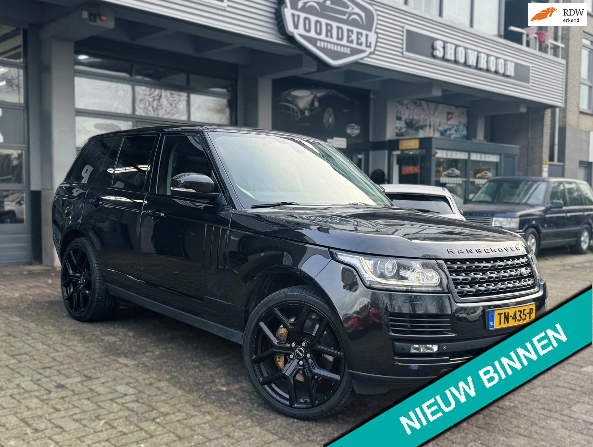 Land Rover Range Rover 4.4 SDV8 | Panoramadak | Leder Elektr, Auto's, Automaat, Euro 5, 313 €/maand, Gebruikt