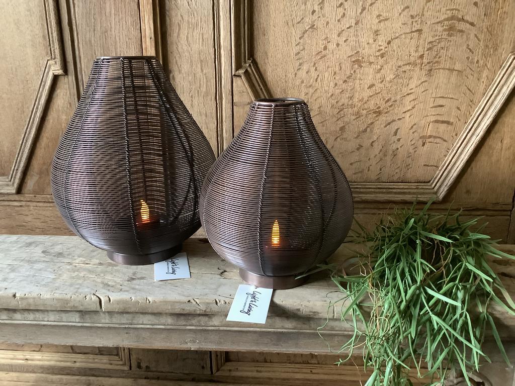 NIEUW set van 2 Light & Living windlichten, Ophalen of Verzenden, Nieuw, Metaal