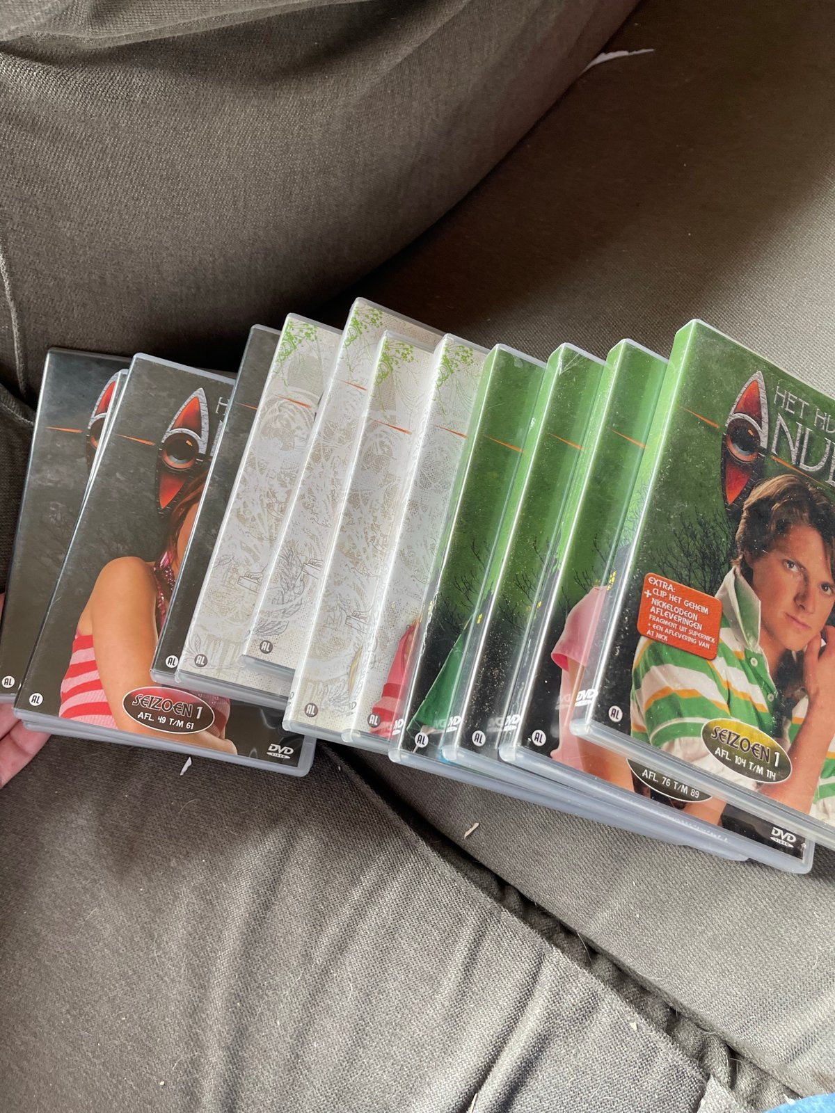 Het Huis Anubis DVD Boxen - Seizoen 1 en 2 deel 1, Cd's en Dvd's, Gebruikt, Alle leeftijden, Nederlands, Overige genres