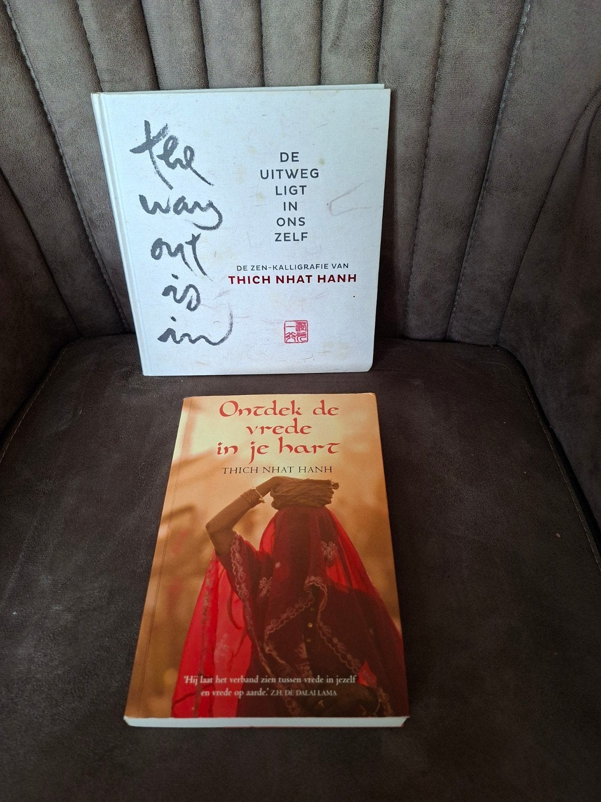 Boeken Thich Nhat Hanh: De uitweg ligt in ons zelf &, Boeken, Achtergrond en Informatie, Spiritualiteit algemeen, Thich Nhat Hanh