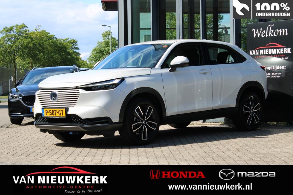 HONDA HR-V 1.5 e:HEV Automaat 131pk Elegance | Navi & Carpla, Auto's, Honda, 12 maanden, Stof, Wit, Origineel Nederlands