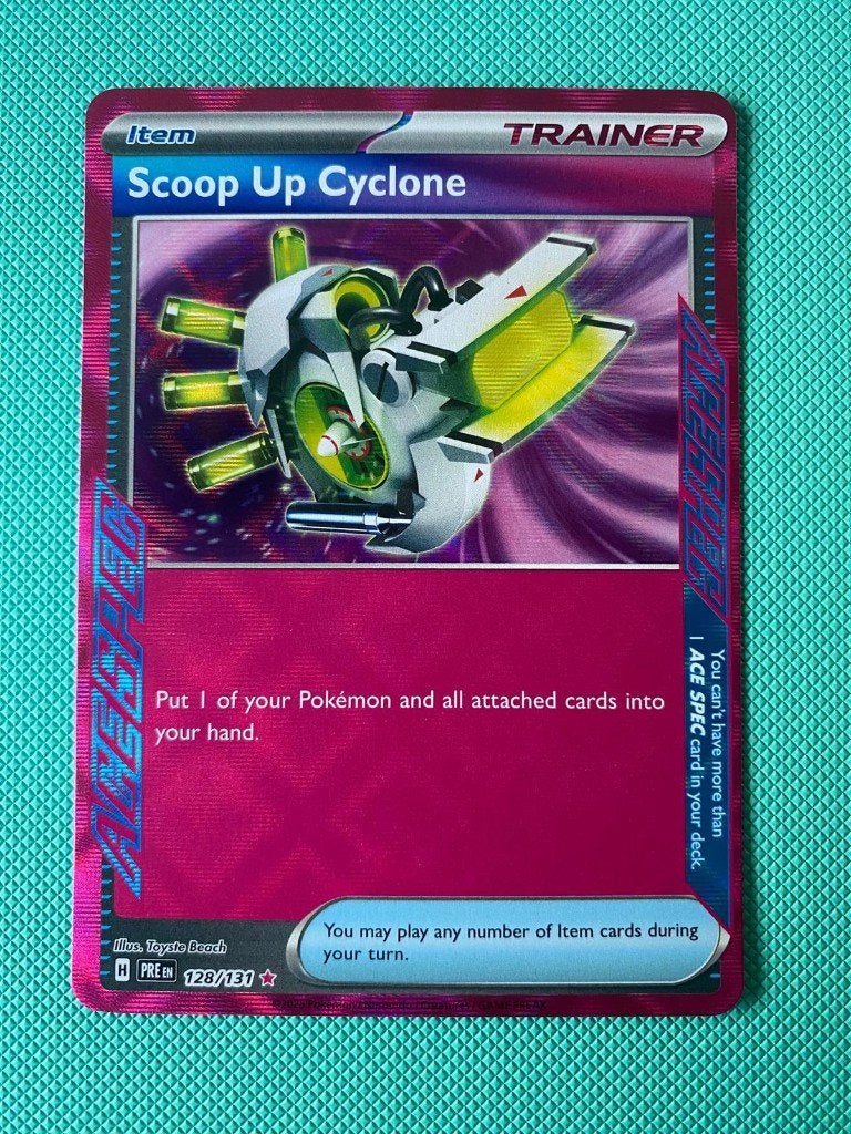 scoop up cyclone 128/131 PRE, Ophalen of Verzenden, Nieuw, Losse kaart, Foil