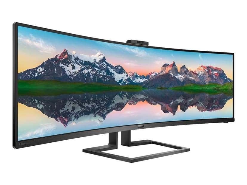 Philips brilliance 499p, Computers en Software, Monitoren, Zo goed als nieuw, 60 Hz of minder, DisplayPort, HDMI, USB-C, Hoofdtelefoonaansluiting