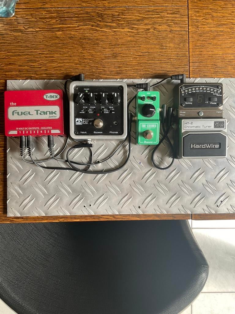 Diverse effecten, Tubescreamer, digitech tuner, Palmer, Fuel, Muziek en Instrumenten, Effecten, Ophalen of Verzenden, Zo goed als nieuw
