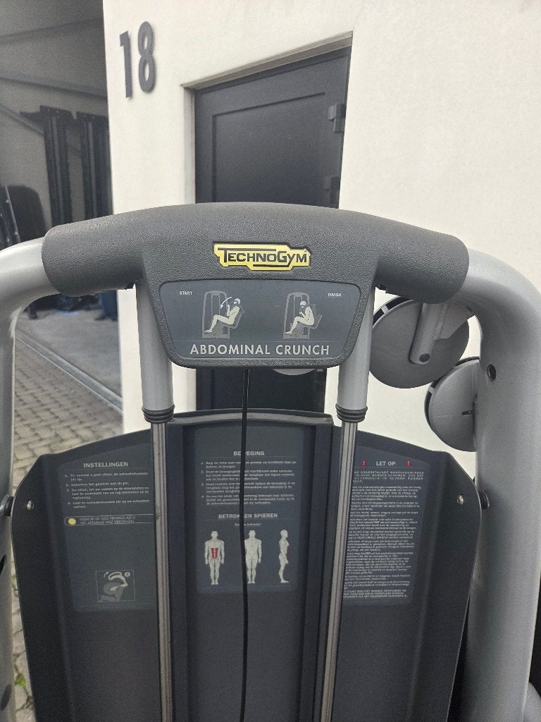 Technogym Abdominal Crunch - Selection line, Ophalen, Gebruikt, Buik, Overige typen