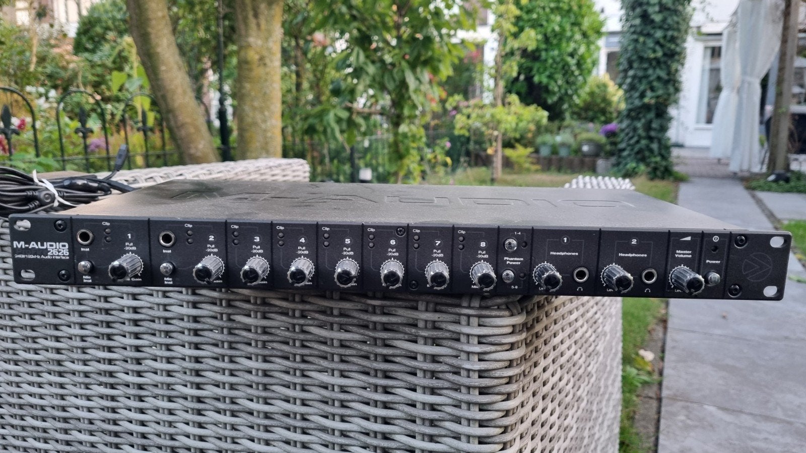 M-Audio 2626 FireWire Audio Interface, Ophalen of Verzenden, Gebruikt, 5 tot 10 kanalen, Microfooningang