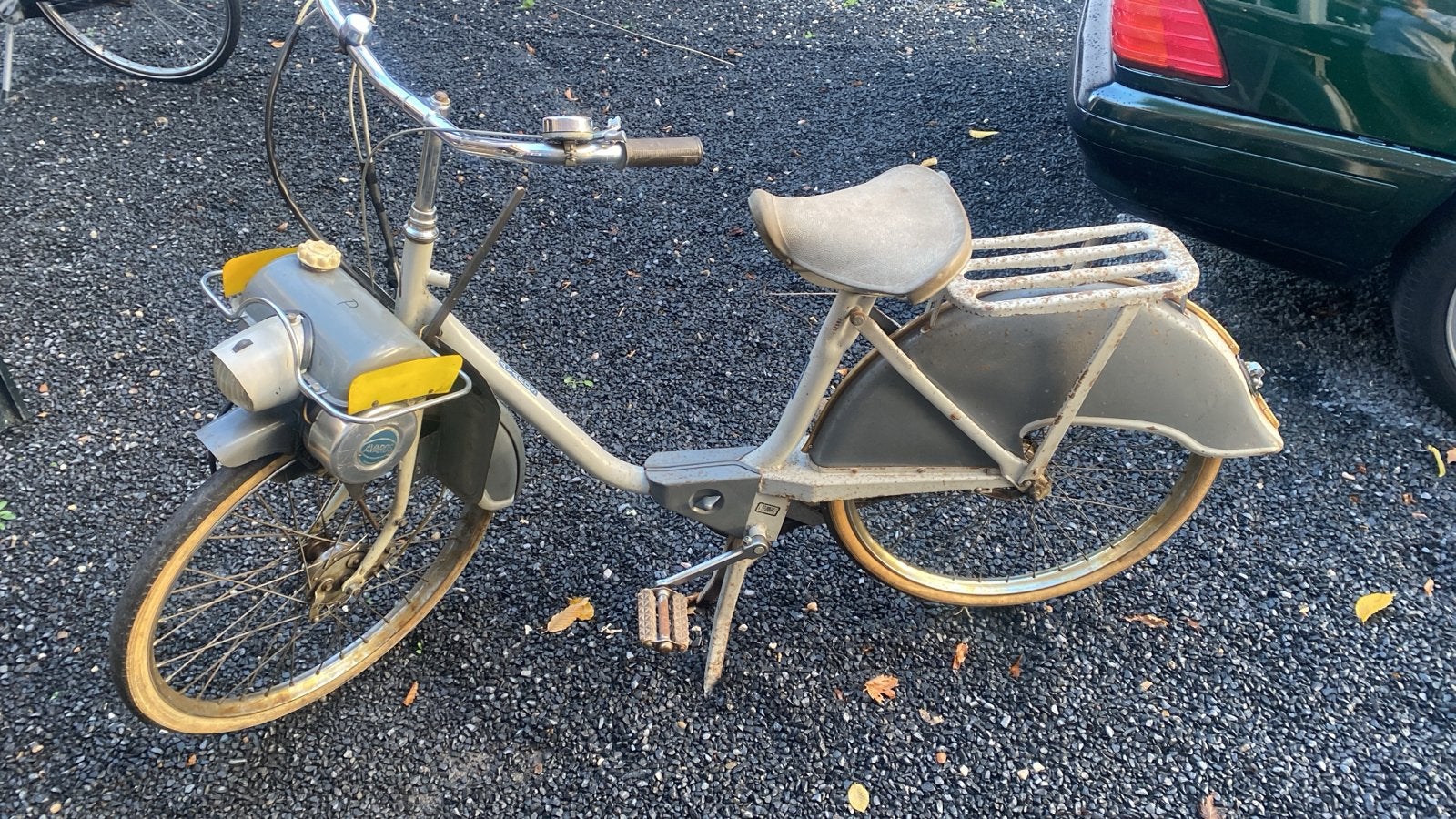 Vintage avaros fiets met hulpmotor - vlam-orgineel!, Fietsen en Brommers, Ophalen of Verzenden, Gebruikt, Oto
