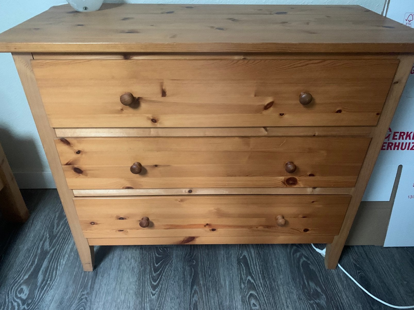 Ladekast, Huis en Inrichting, Kasten | Ladekasten, Ophalen, 50 tot 100 cm, Zo goed als nieuw, 3 of 4 laden