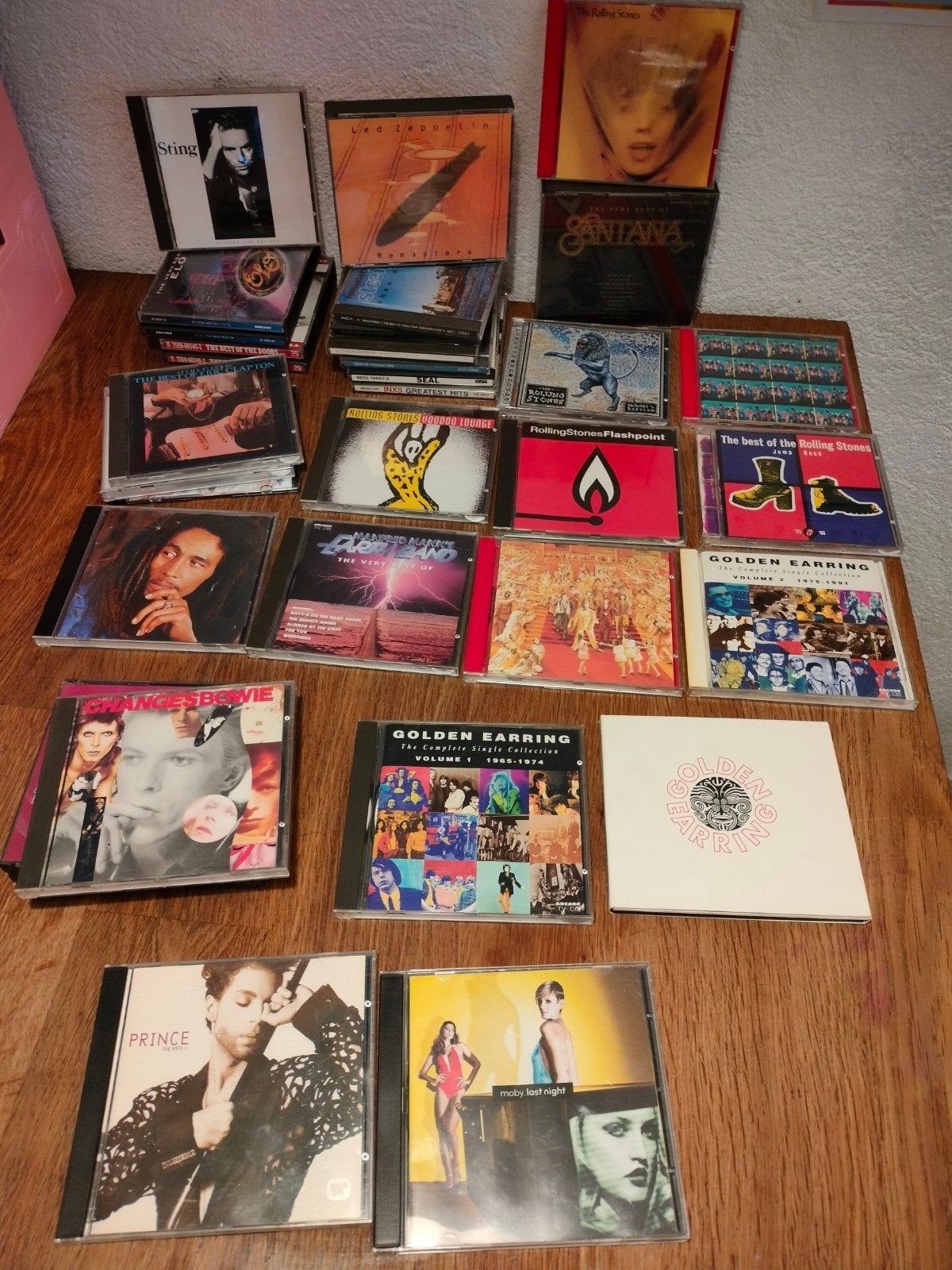 Collectie jaren 90 CDs rolling Stones, Golden, Ophalen of Verzenden