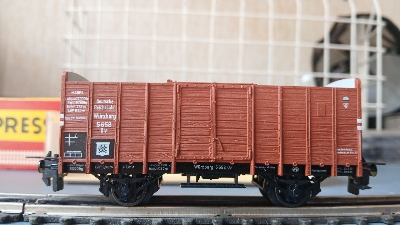 Trix Express Originele Wagon - als nieuw, Gelijkstroom, Trix, Wagon, Ophalen of Verzenden