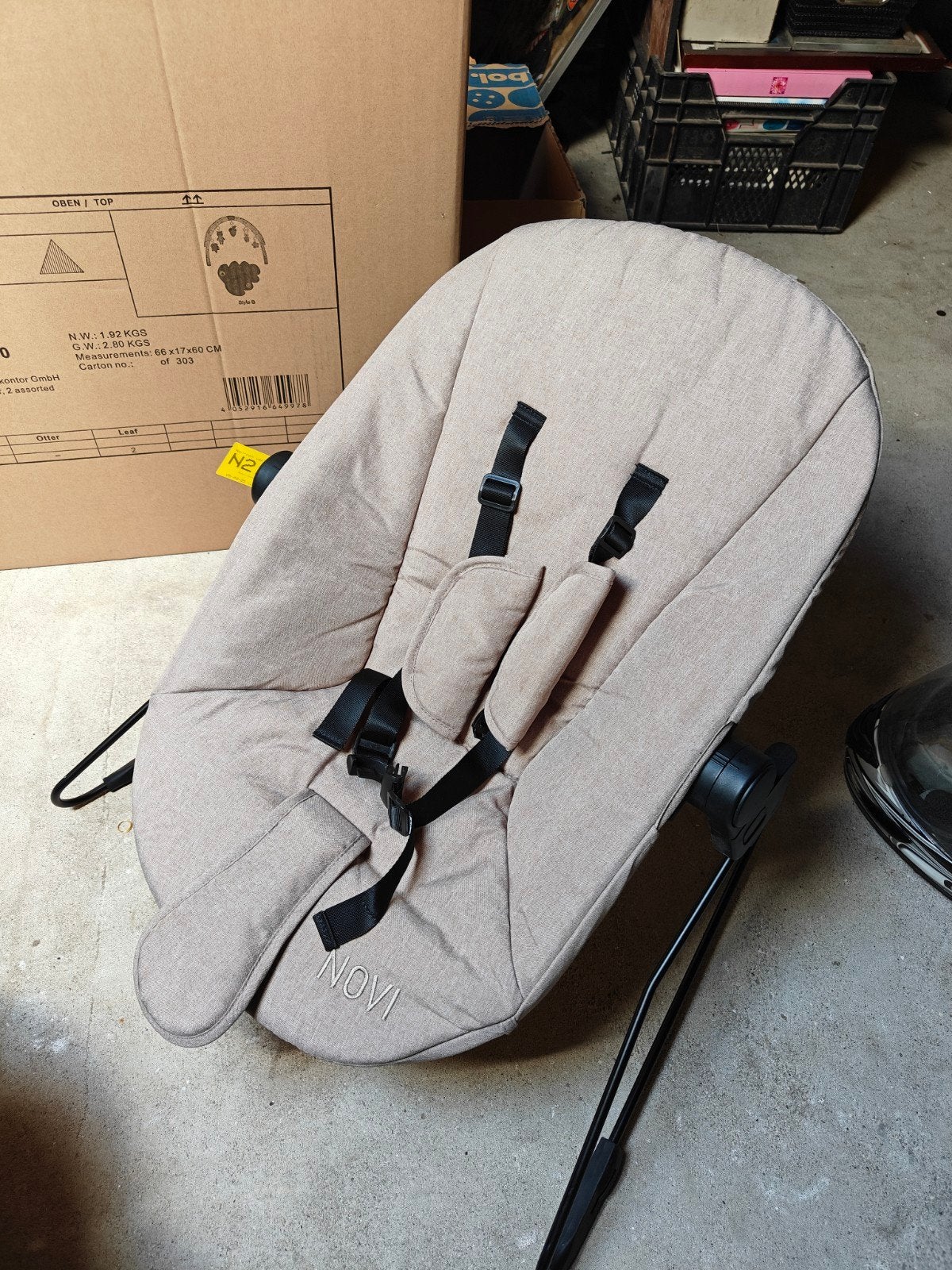 Novi Baby Wipstoel - Comfortabel en Veilig, Ophalen, Zo goed als nieuw