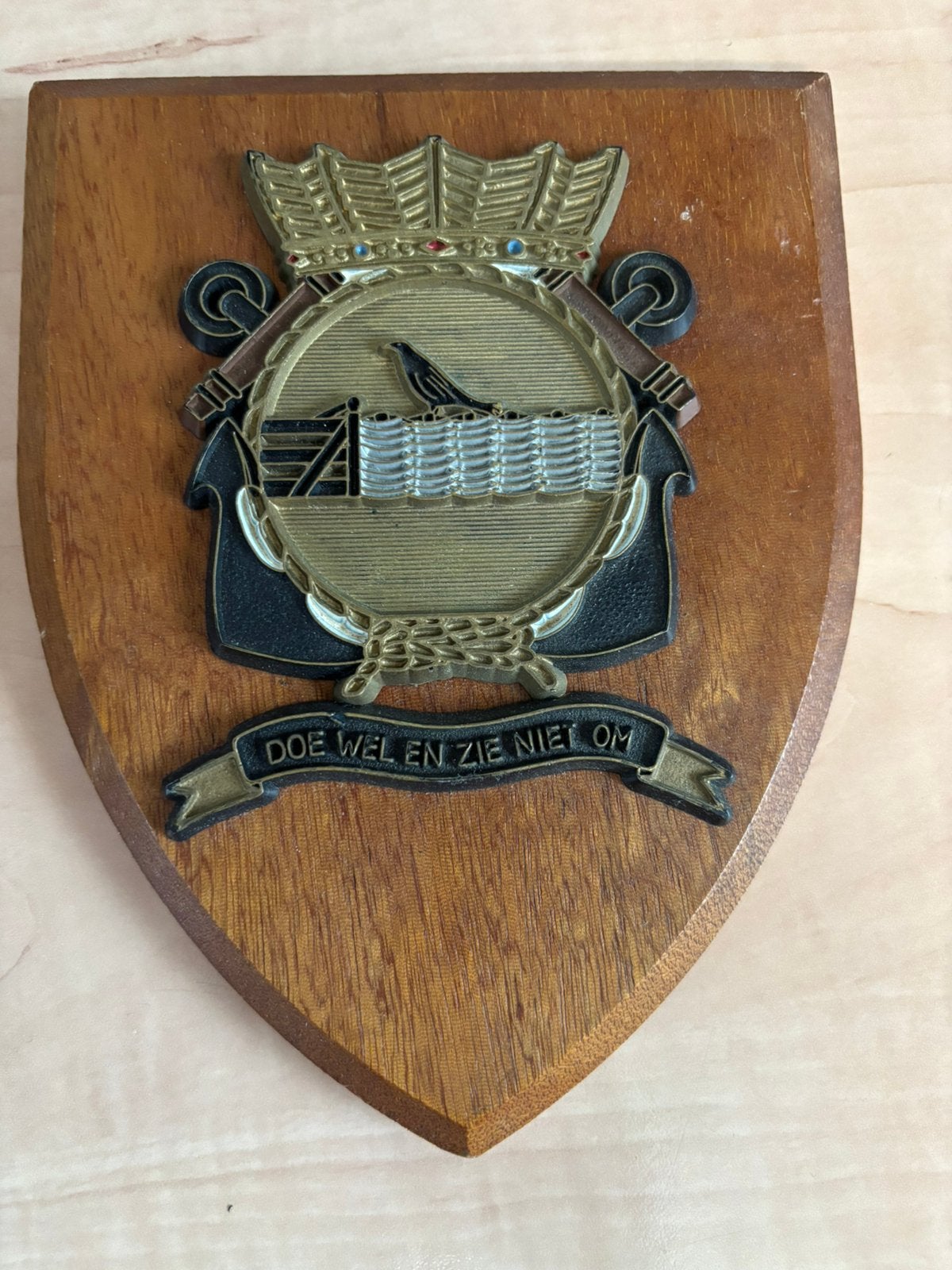 Schildje hr ms piet hein, Verzenden, Overige soorten, Overige gebieden, Embleem of Badge