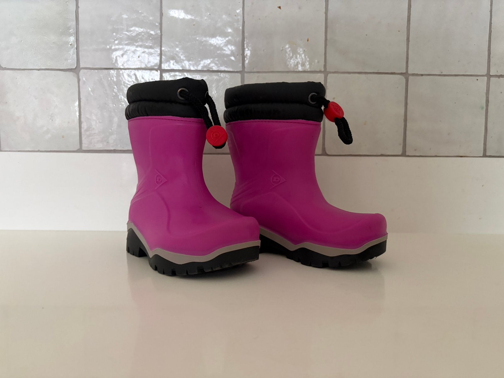 Dunlop laarzen, Meisje, Ophalen of Verzenden, Laarzen, Zo goed als nieuw