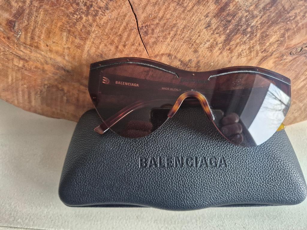 Zonnebril Balenciaga Cat Eye  BB0004S Bruine Havana Uniseks, Sieraden, Tassen en Uiterlijk, Zonnebrillen en Brillen | Dames, Overige merken