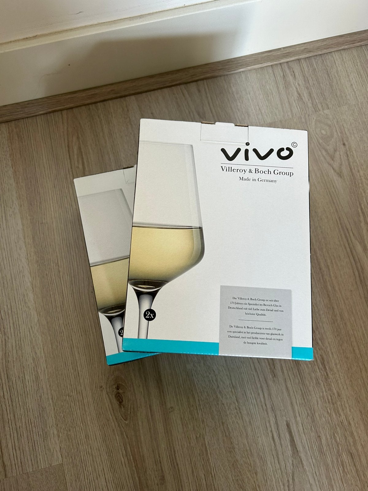 Witte wijn glazen. 6 stusk. Vivo - Villeroy & Boch Group, Ophalen, Glas of Glazen, Villeroy & Boch, Nieuw