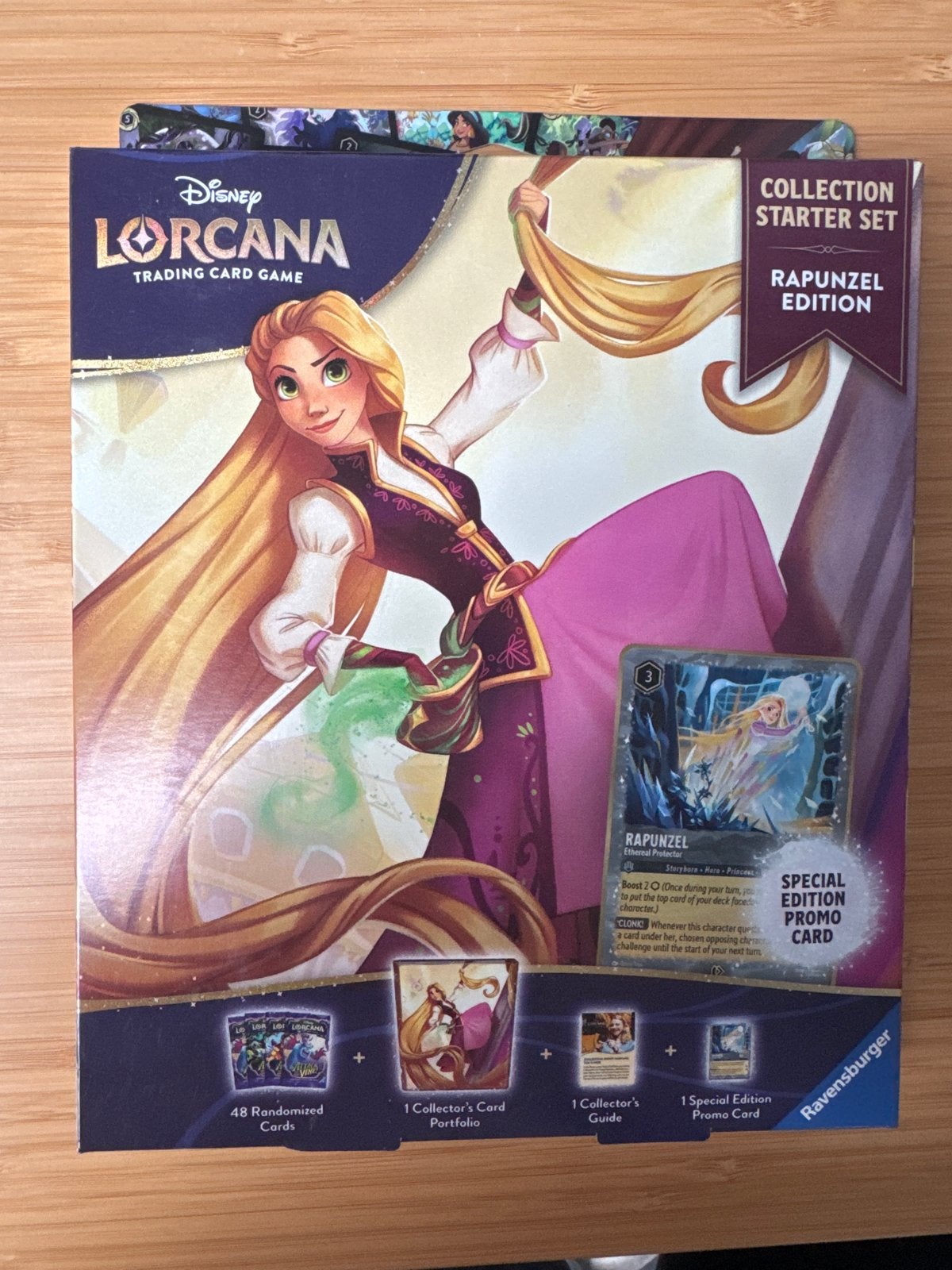 Disney Lorcana Rapunzel Edition Collection Starter Set, Ophalen of Verzenden, Nieuw, Starterdeck