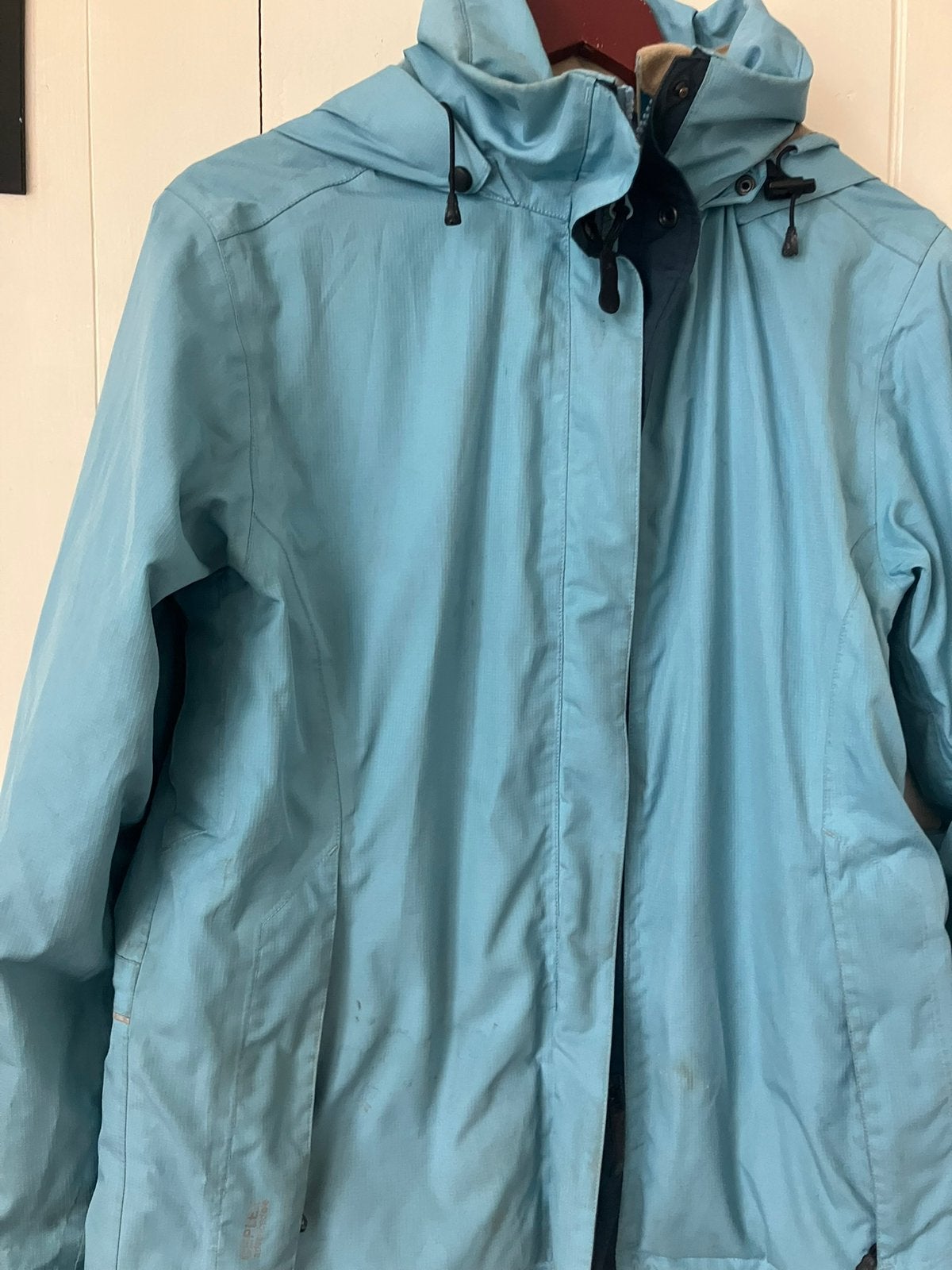 Vaude escape regenjack mt 38, Ophalen of Verzenden, Gedragen, Overige maten, Blauw
