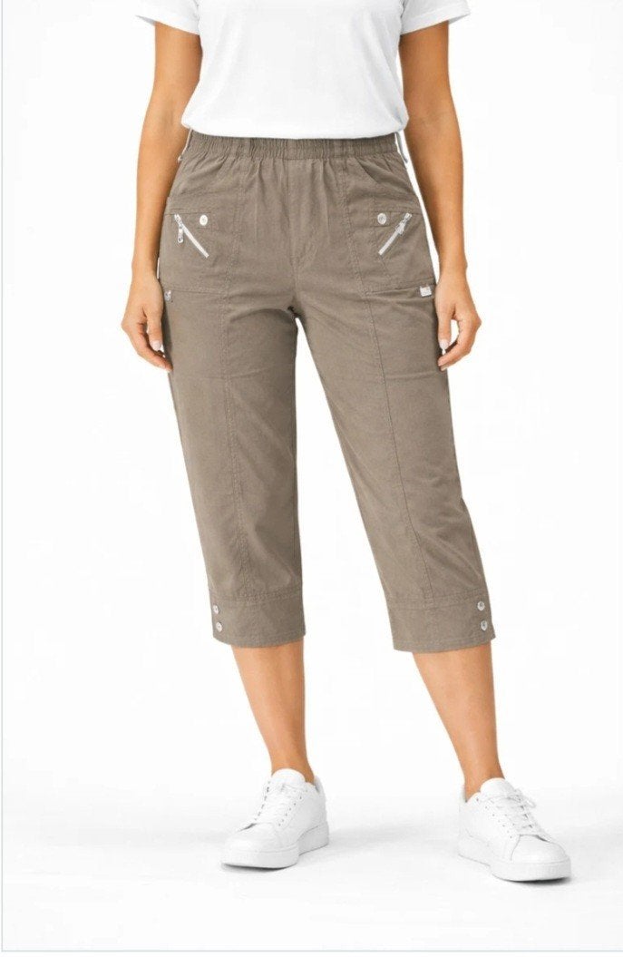 Sand capri broek Cherry Berry Maat 50 of 52, Kleding | Dames, Cherry Berry, Nieuw, Ophalen of Verzenden, Driekwart