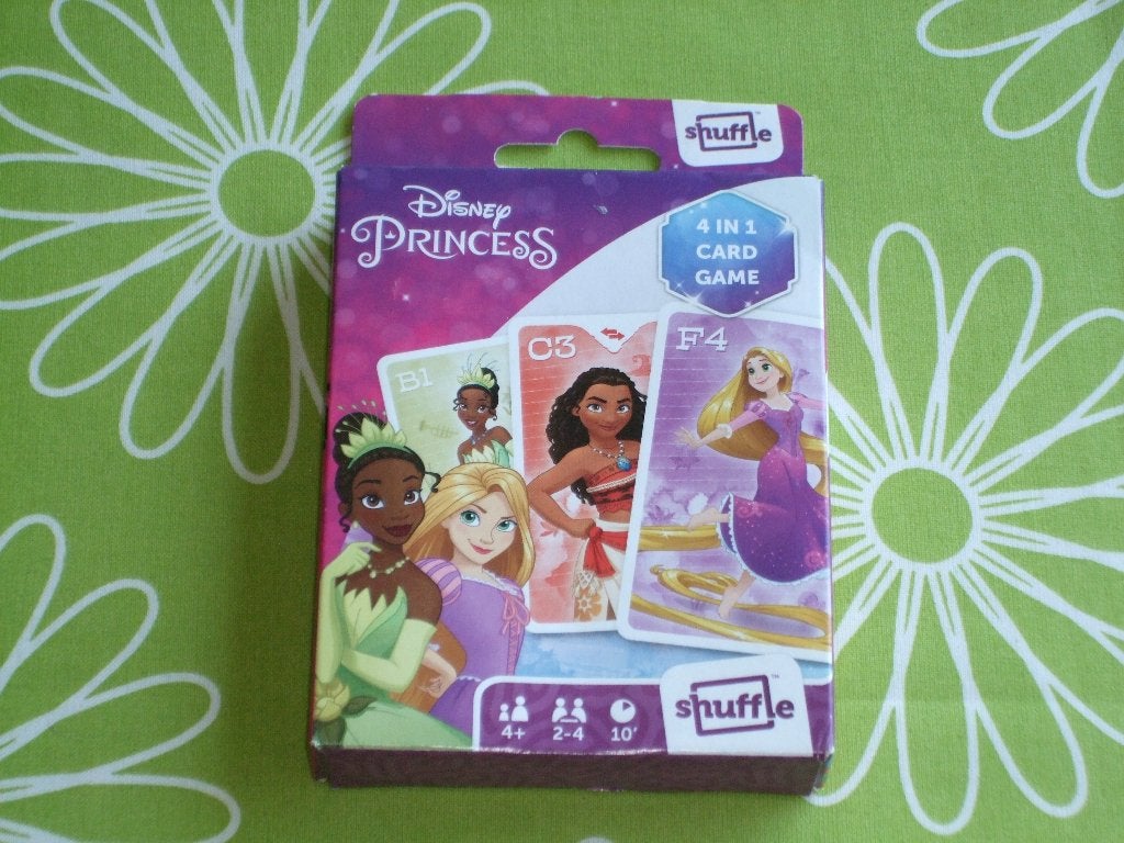 Nieuw in verpakking: Disney's Princess 4 in 1 kaartspellen, Ophalen of Verzenden, Nieuw, Kwartet(ten)