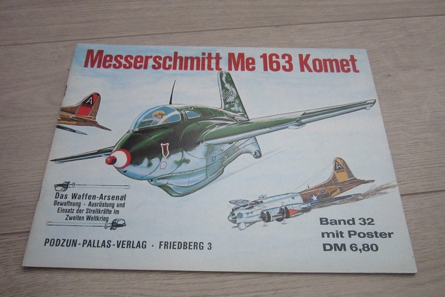 Messerschmitt Me 163 Komet, Verzenden, Tweede Wereldoorlog, Zo goed als nieuw, Overige onderwerpen
