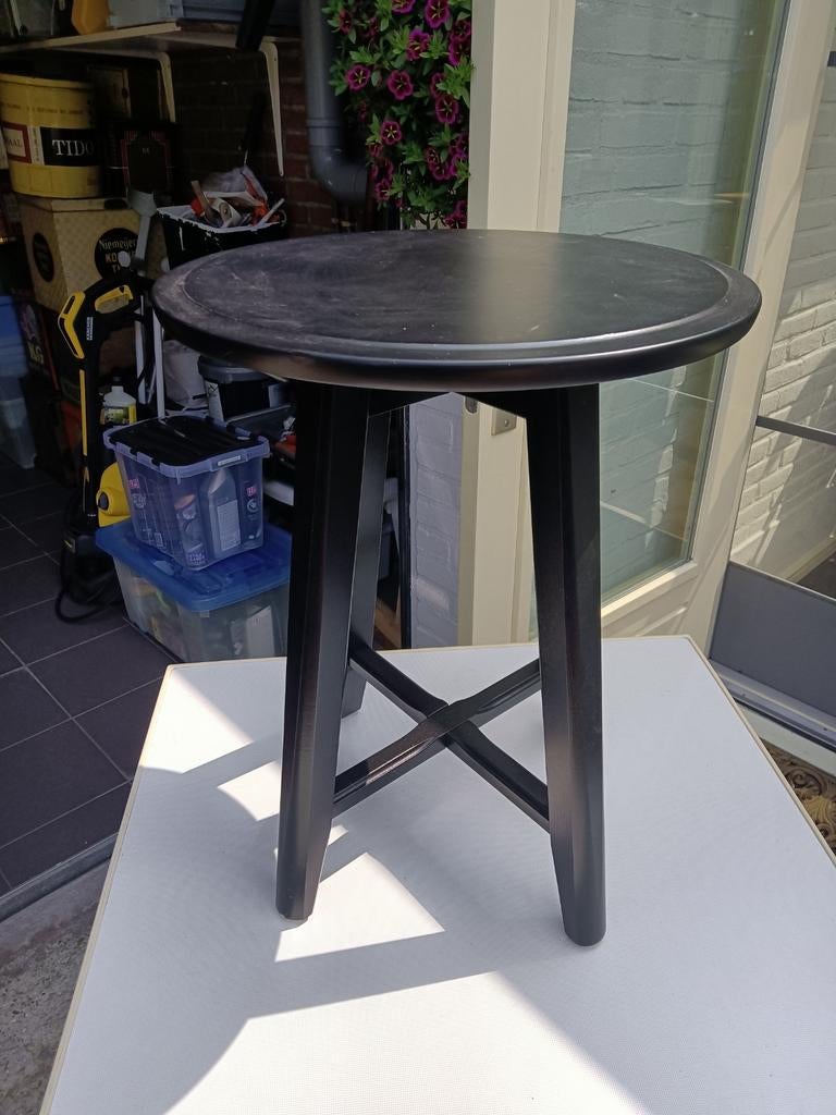 Zwart krukje van Ikea, Ophalen of Verzenden, Zo goed als nieuw