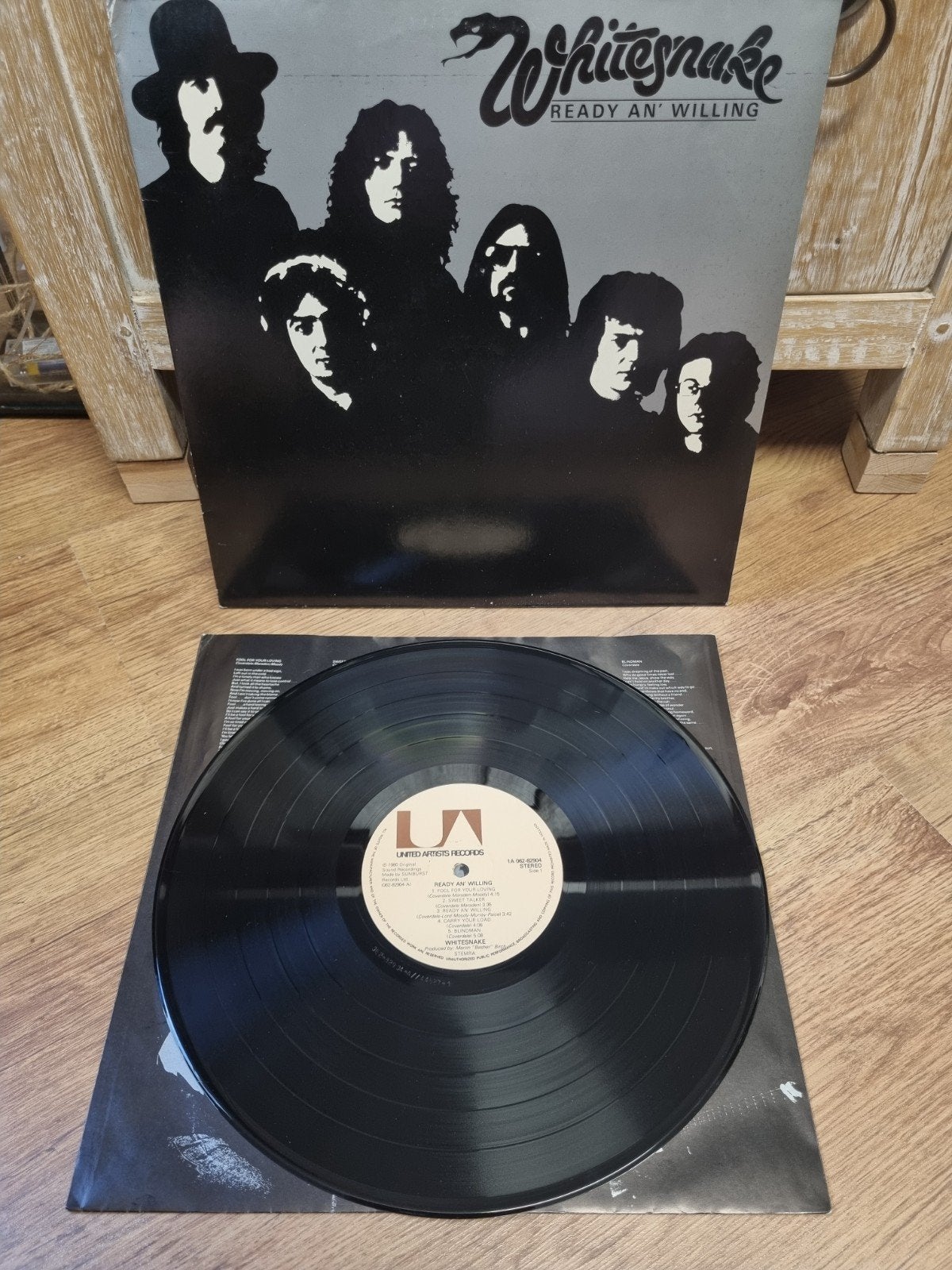 Lp Whitesnake – Ready An' Willing, Ophalen of Verzenden, Zo goed als nieuw