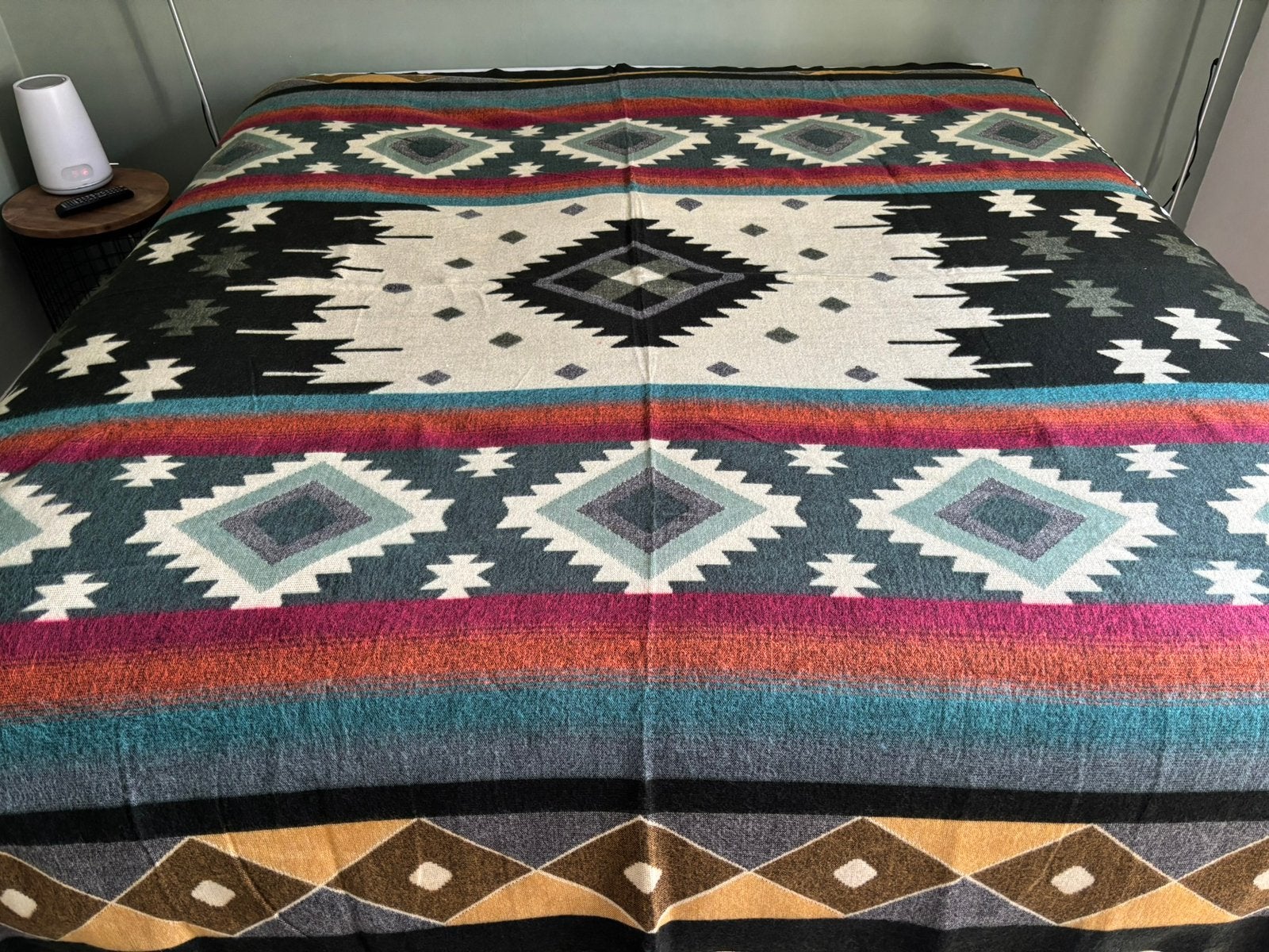 NIEUW! Alpaca wol deken sprei kleed plaid div kleuren boho, Ophalen of Verzenden, Nieuw