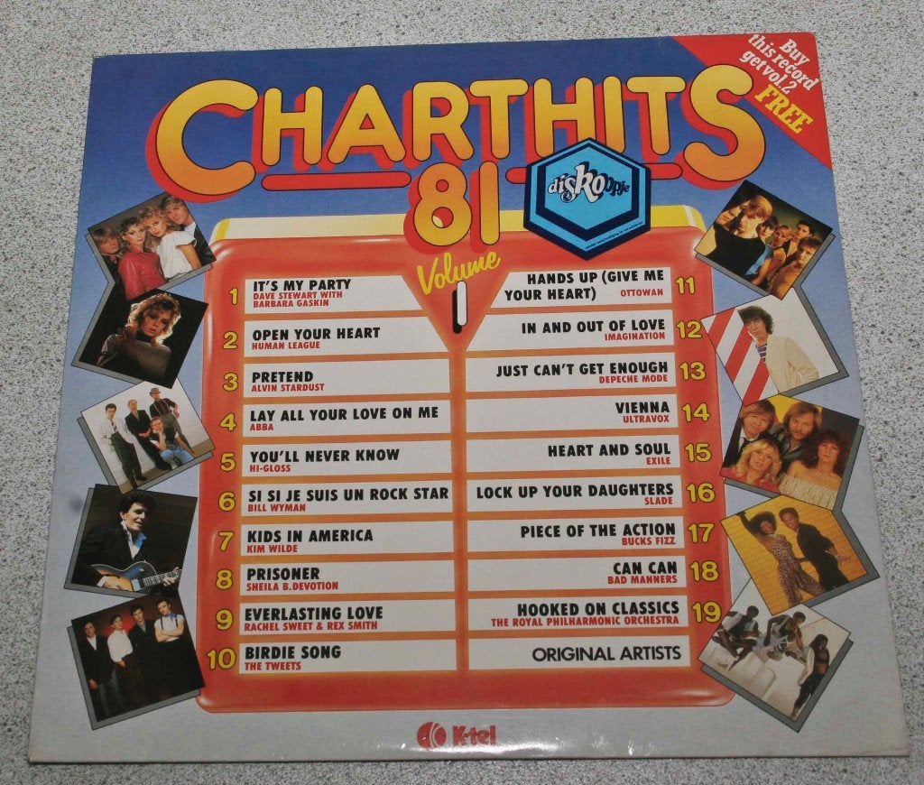 Charthits 81 LP, Ophalen of Verzenden, Gebruikt, 12 inch, LP