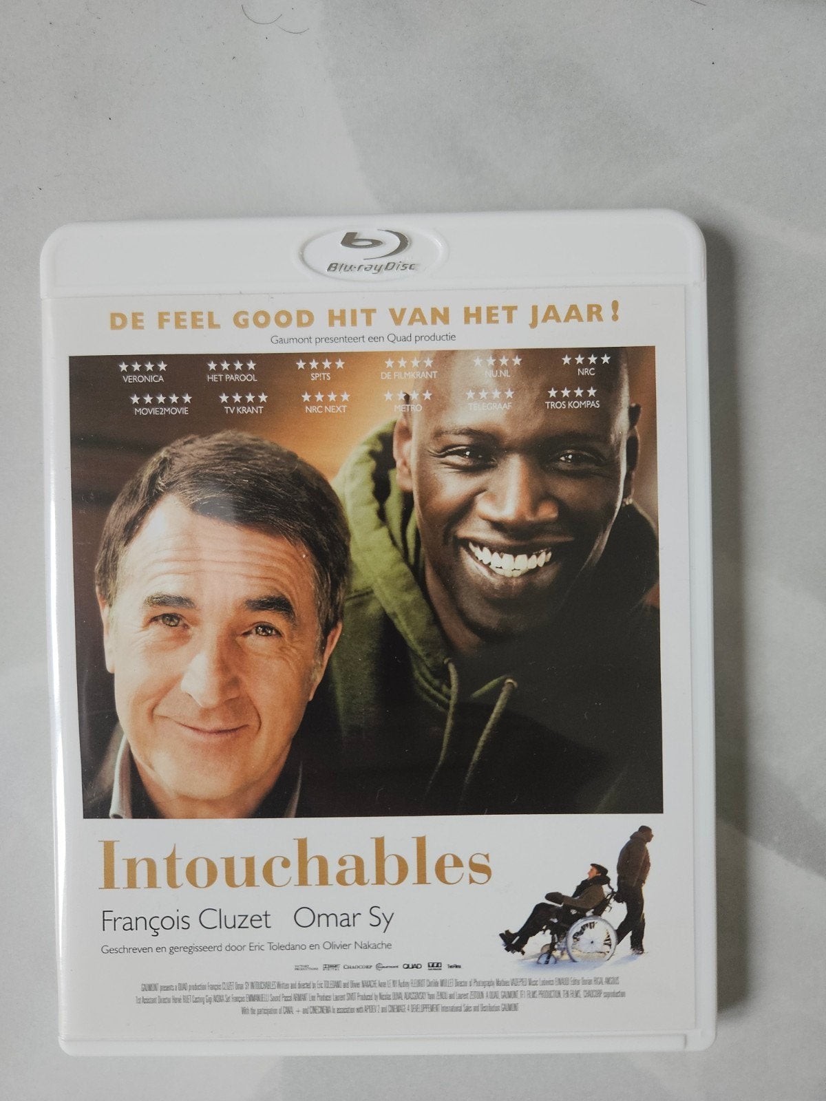 Intouchables, Cd's en Dvd's, Verzenden, Zo goed als nieuw, Blu-ray