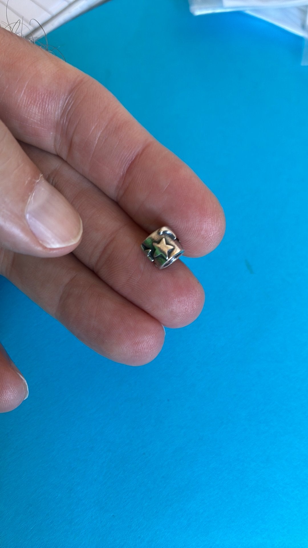925 zilver bedel pandora, Gebruikt, Pandora, Ophalen of Verzenden, 1 bedel