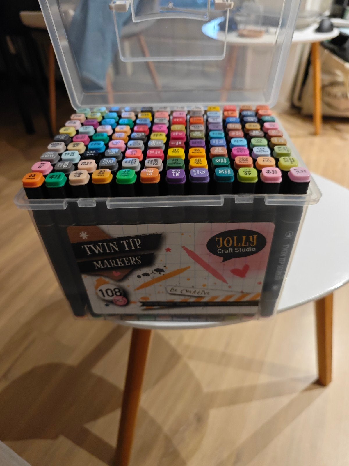 Jolly Twin Tip Markers - 108 Stuks nooit gebruikt, Ophalen of Verzenden, Zo goed als nieuw, Overige typen