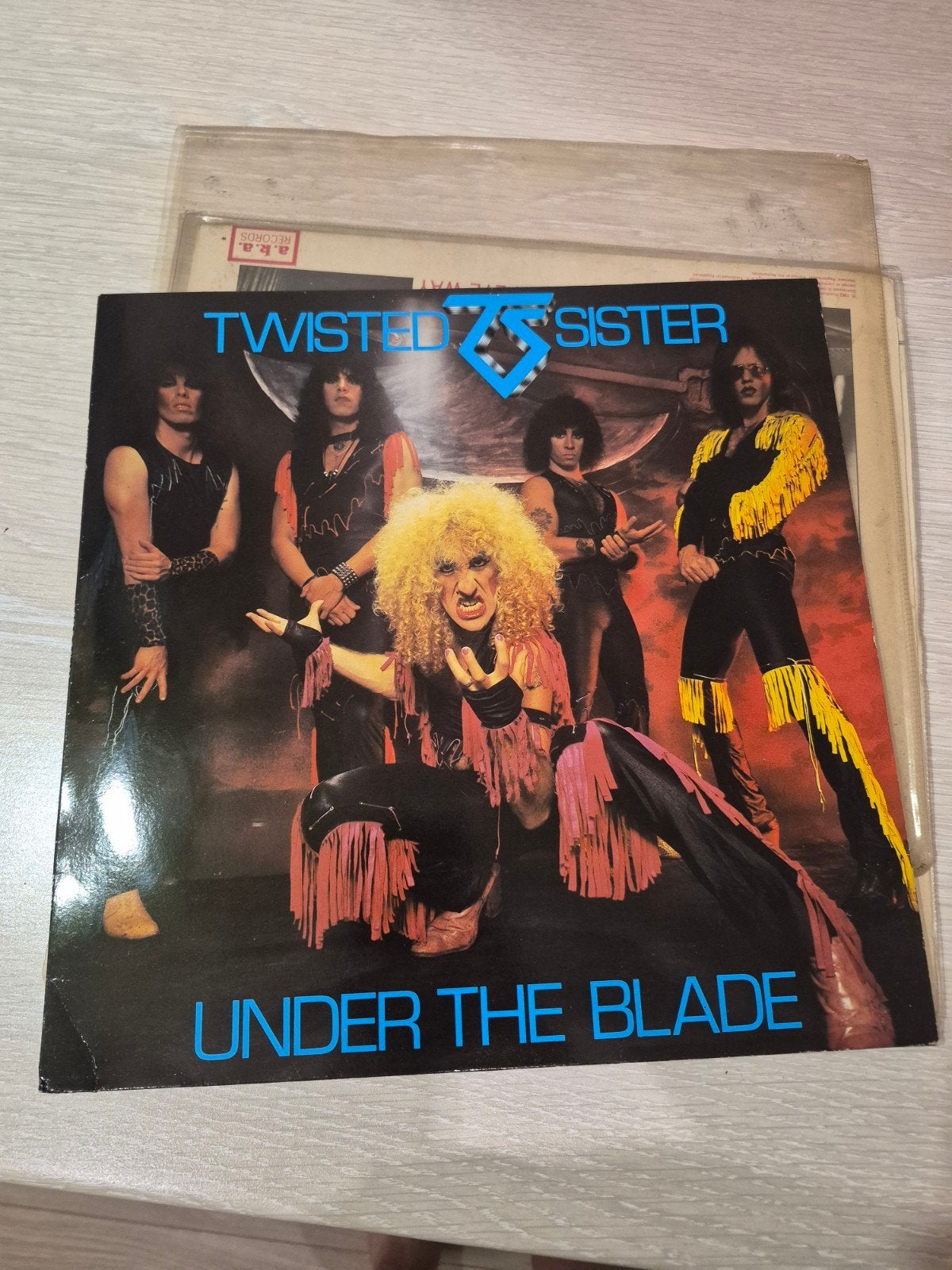 Twisted Sister - Under the Blade LP (1982) Hardrock/Metal, Cd's en Dvd's, Ophalen of Verzenden, Gebruikt