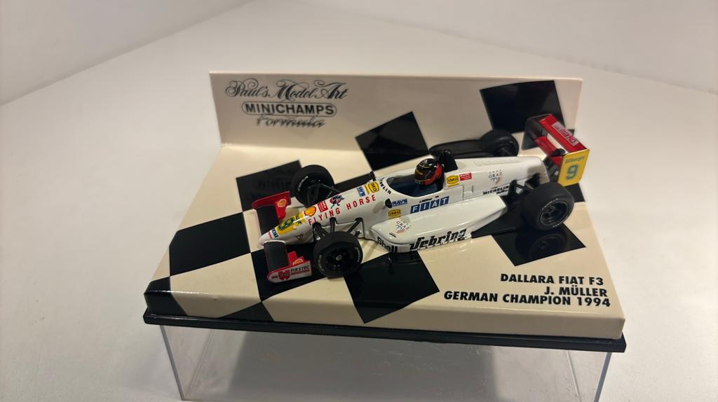 F3 dallara fiat j.muller 1994 minichamps 1.43, Auto, Ophalen of Verzenden, MiniChamps, A