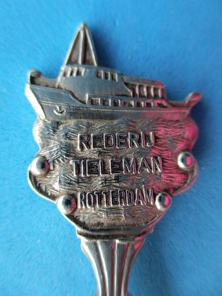 (A3887) Rotterdam Rederij Tieleman, Ophalen of Verzenden, Gebruikt, Overige materialen, Bestek