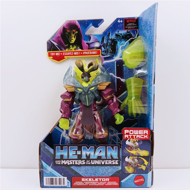 MOTU Skeletor Mattel Power Attack Deluxe, Ophalen of Verzenden, Nieuw