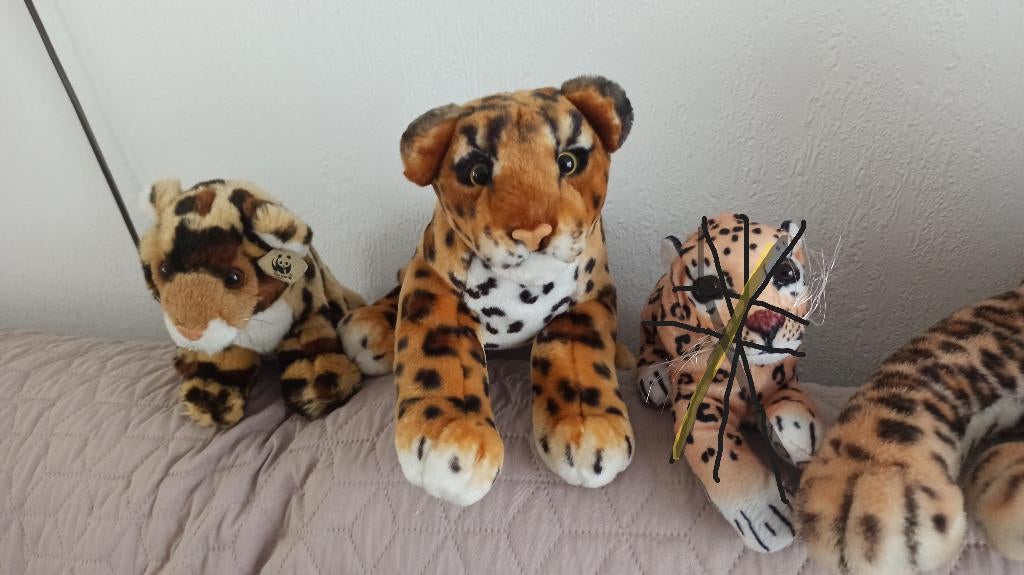 Panter knuffels, Ophalen of Verzenden, Zo goed als nieuw, Overige typen