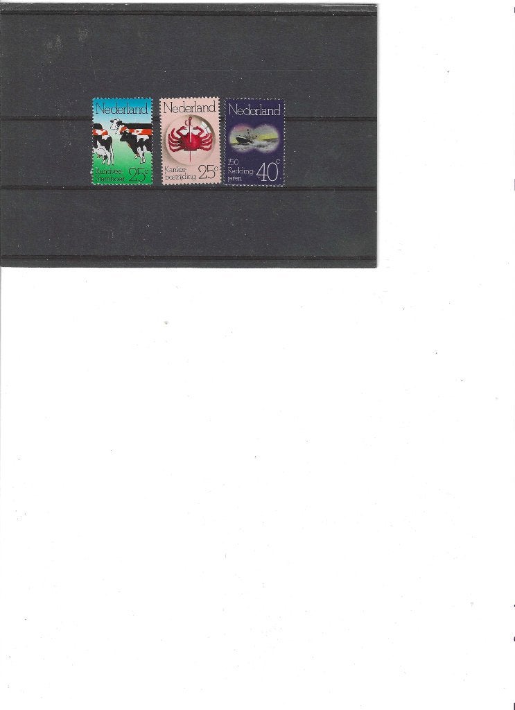 1052-1054 Gelegenheidszegels. Postfris, Postzegels en Munten, Ophalen of Verzenden, Na 1940, Postfris